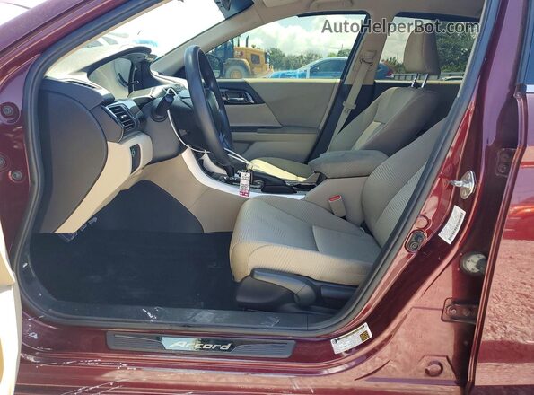 1HGCR2F30GA008069 2016 HONDA ACCORD Burgundy Vista interior delantera