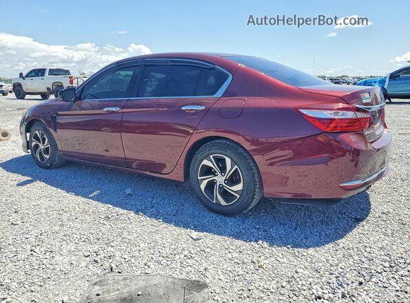 1HGCR2F30GA008069 2016 HONDA ACCORD Burgundy Trasero izquierdo