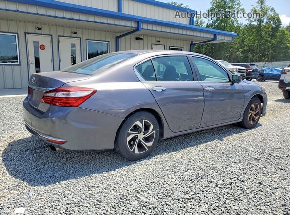 1HGCR2F30GA018875 2016 HONDA ACCORD Gray Tył prawy