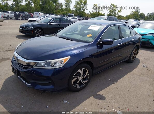 1HGCR2F30GA068160 2016 HONDA ACCORD Black წინა მარცხენა ხედი სამი მეოთხედიდან