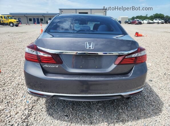 1HGCR2F30GA155699 2016 HONDA ACCORD Серый Вид сзади