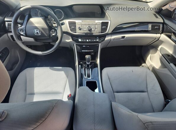 1HGCR2F30GA155699 2016 HONDA ACCORD Серый Вид панели приборов