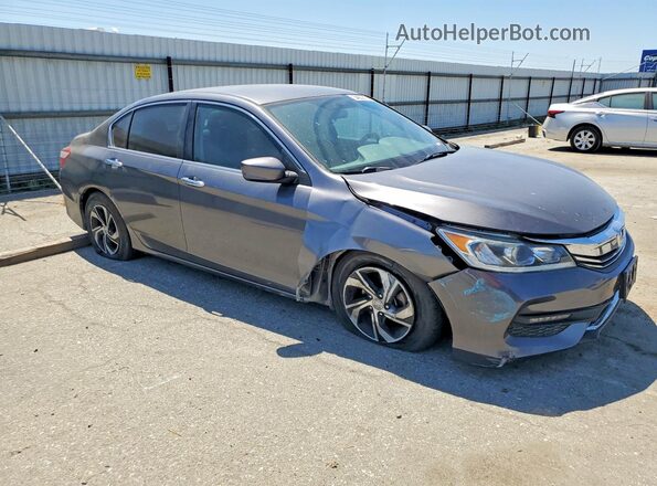 1HGCR2F30HA249681 2017 HONDA ACCORD Gray წინა მარჯვენა