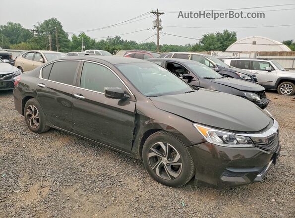 1HGCR2F31GA057832 2016 HONDA ACCORD Серый Передняя правая четверть
