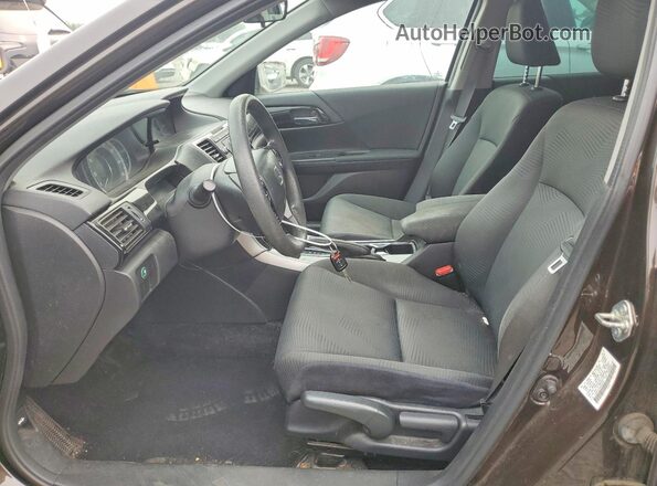 1HGCR2F31GA057832 2016 HONDA ACCORD Серый Вид салона спереди