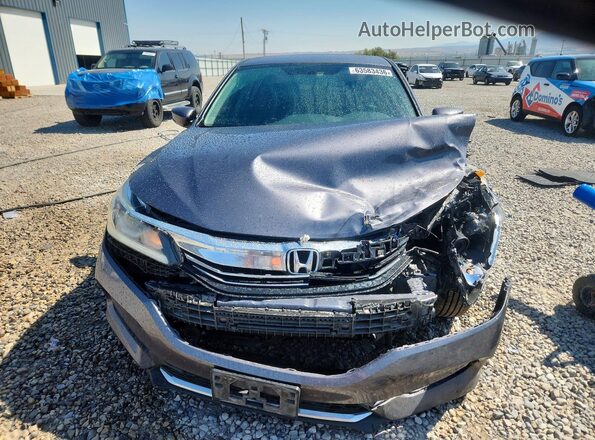 1HGCR2F31GA233388 2016 HONDA ACCORD Угольный Вид спереди