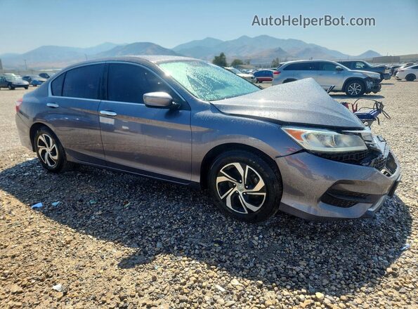 1HGCR2F31GA233388 2016 HONDA ACCORD Угольный Передняя правая четверть