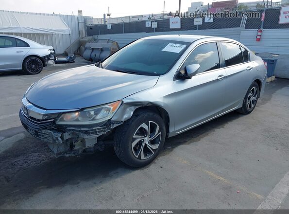 1HGCR2F31HA189751 2017 HONDA ACCORD Silver Առջևի ձախ երեք քառորդ տեսարան