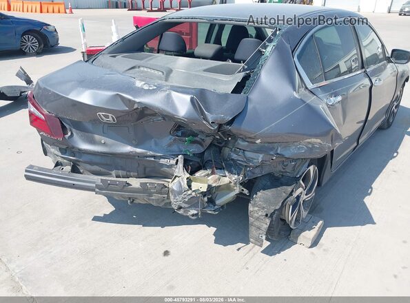 1HGCR2F31HA226331 2017 HONDA ACCORD Gray Widok z przodu