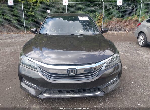 1HGCR2F32GA049934 2016 HONDA ACCORD Brown უკანა სალონის ხედი