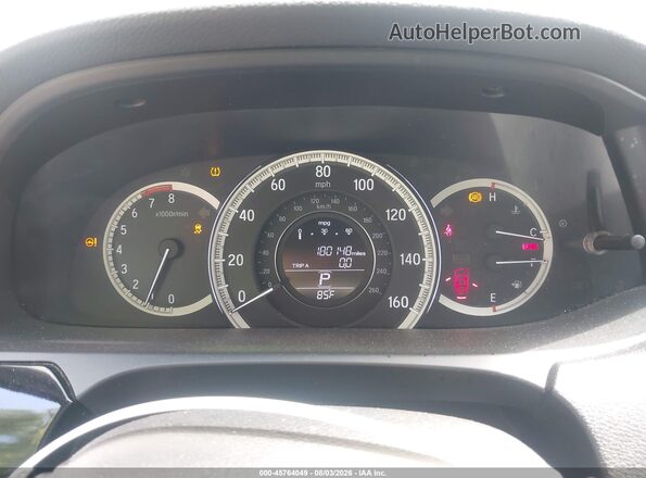 1HGCR2F32GA049934 2016 HONDA ACCORD Brown უკანა სავარძლების ხედი