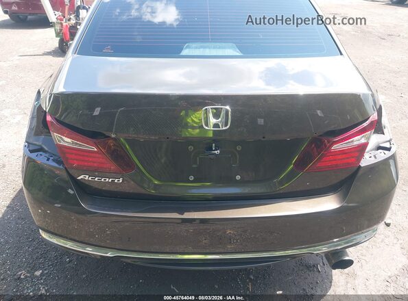 1HGCR2F32GA049934 2016 HONDA ACCORD Brown წინა ხედი