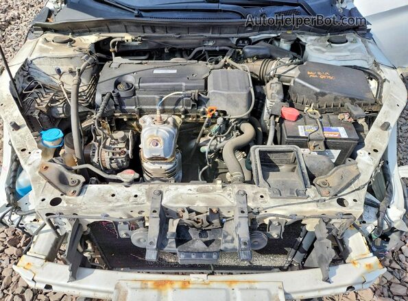 1HGCR2F32GA088751 2016 HONDA ACCORD White Вид задньої частини салону
