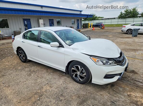 1HGCR2F32HA012710 2017 HONDA ACCORD White Delantero derecho