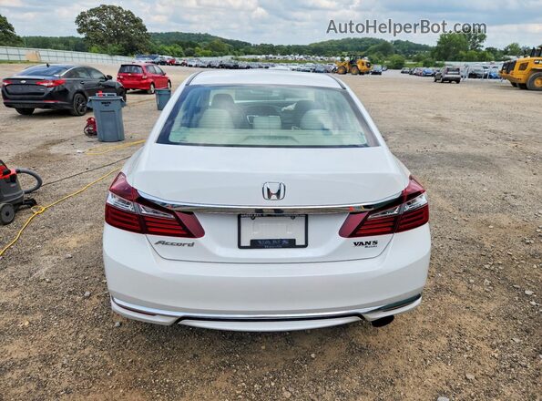 1HGCR2F32HA012710 2017 HONDA ACCORD White Vista trasera