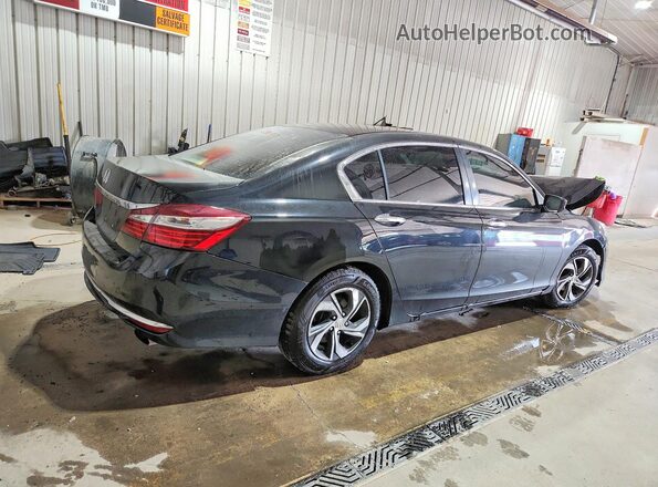 1HGCR2F32HA065083 2017 HONDA ACCORD Black უკანა მარჯვენა