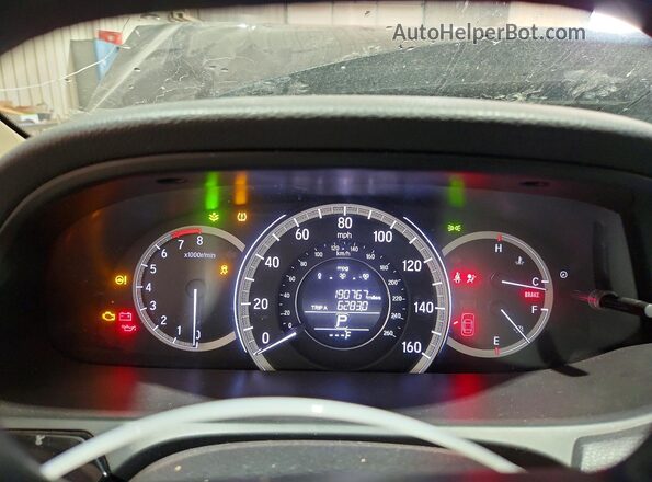 1HGCR2F32HA065083 2017 HONDA ACCORD Black ხელსაწყოთა პანელის ხედი