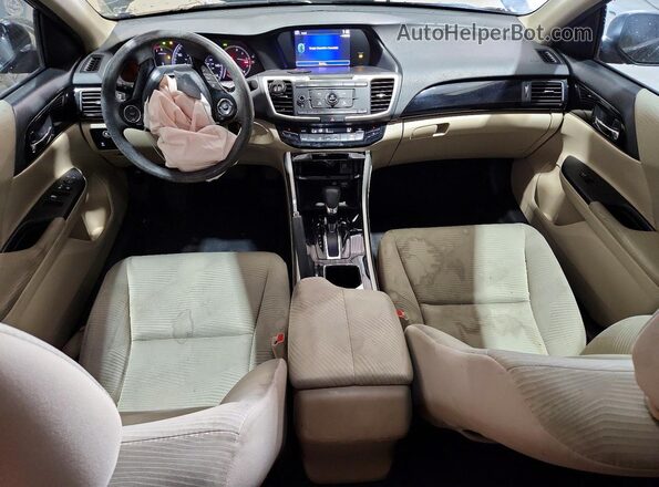 1HGCR2F32HA065083 2017 HONDA ACCORD Black წინა პანელის ხედი
