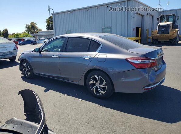1HGCR2F32HA075189 2017 HONDA ACCORD Gray Задня ліва чверть