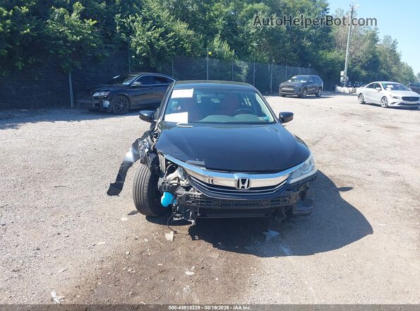 1HGCR2F32HA122575 2017 HONDA ACCORD Black Դիմացի տեսք