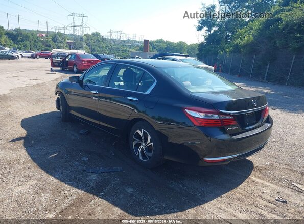 1HGCR2F32HA122575 2017 HONDA ACCORD Black Հետևի ձախ