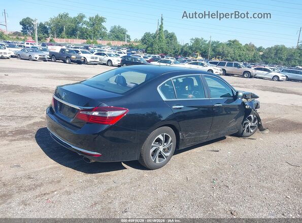 1HGCR2F32HA122575 2017 HONDA ACCORD Black Հետևի աջ