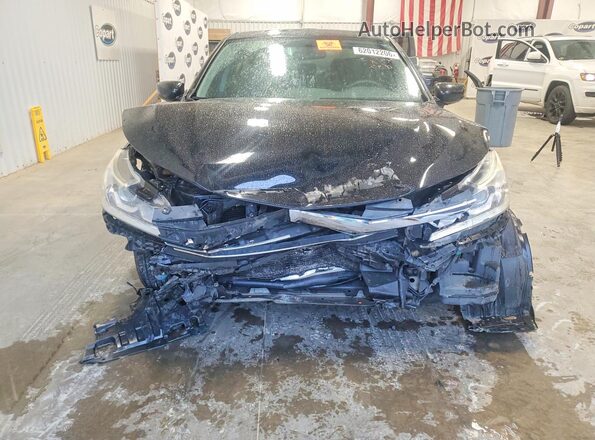 1HGCR2F32HA197535 2017 HONDA ACCORD Black Widok z przodu