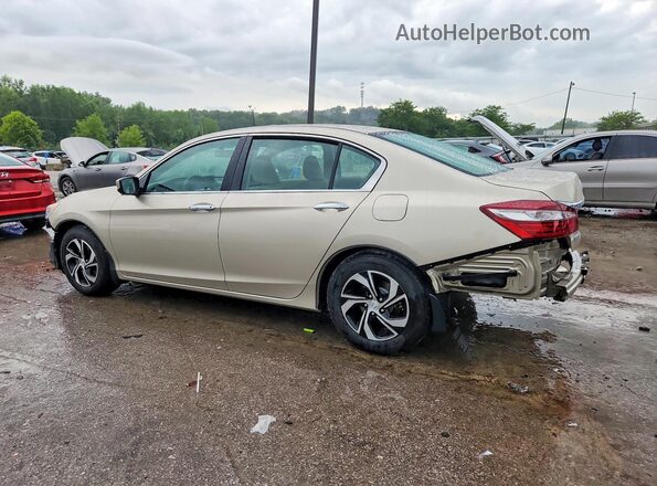 1HGCR2F32HA307080 2017 HONDA ACCORD Cream Trasero izquierdo