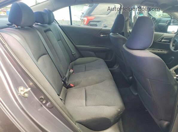 1HGCR2F33GA076446 2016 HONDA ACCORD Silver Вид задніх сидінь