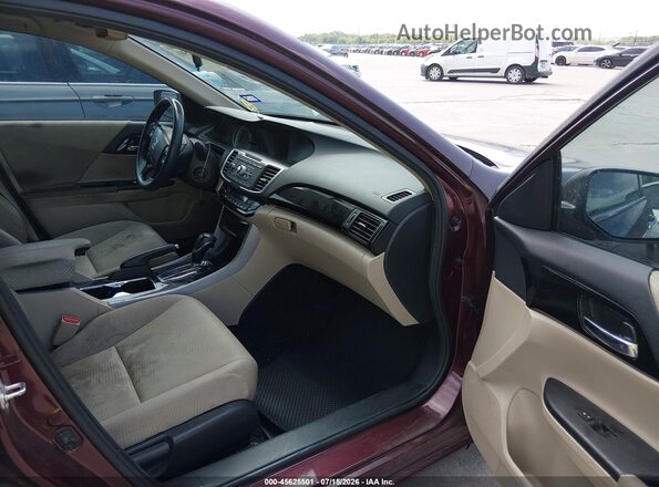 1HGCR2F33GA078665 2016 HONDA ACCORD Burgundy Սալոնի դիմացի տեսք