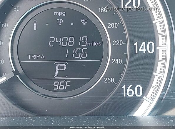1HGCR2F33GA086815 2016 HONDA ACCORD Gray 