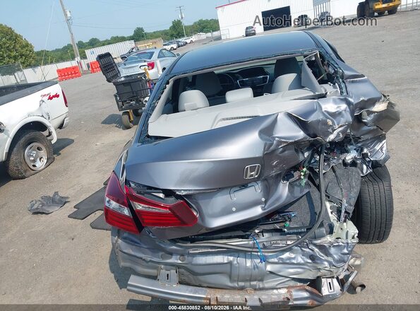 1HGCR2F33GA086815 2016 HONDA ACCORD Gray 