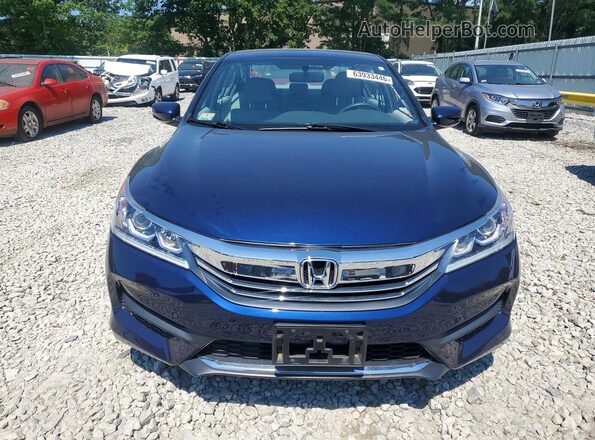 1HGCR2F33GA201526 2016 HONDA ACCORD Blue Դիմացի տեսք