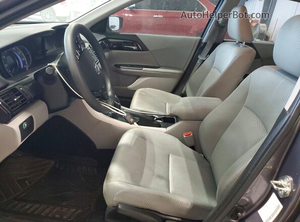 1HGCR2F33HA114971 2017 HONDA ACCORD Gray Widok wnętrza z przodu