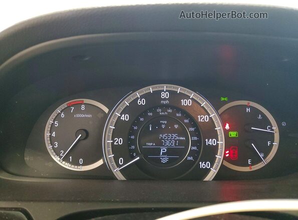 1HGCR2F33HA114971 2017 HONDA ACCORD Gray Widok zestawu wskaźników