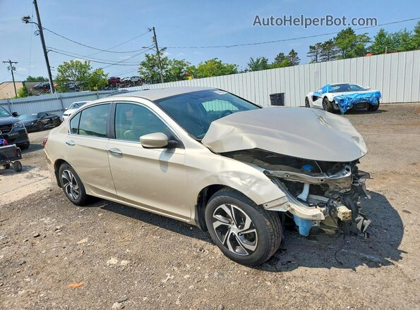 1HGCR2F33HA115067 2017 HONDA ACCORD Золотой Передняя правая четверть
