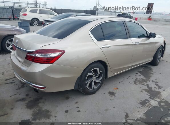 1HGCR2F33HA152278 2017 HONDA ACCORD Gold Задня права чверть