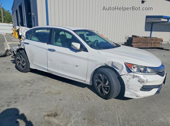 1HGCR2F33HA185944 2017 HONDA ACCORD White წინა მარჯვენა