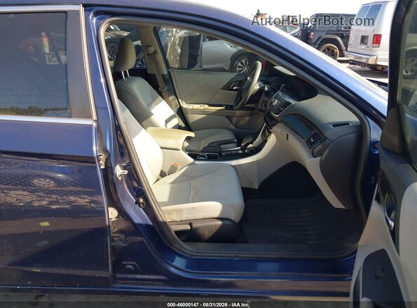 1HGCR2F33HA209580 2017 HONDA ACCORD Blue წინა სალონის ხედი