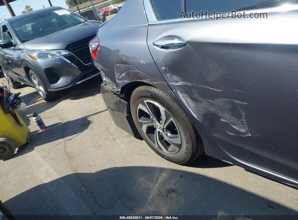 1HGCR2F33HA247472 2017 HONDA ACCORD Gray Вид спереду