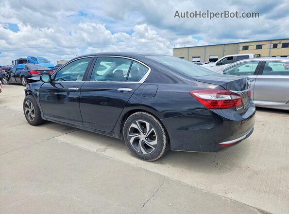 1HGCR2F33HA278740 2017 HONDA ACCORD Black Tył lewy