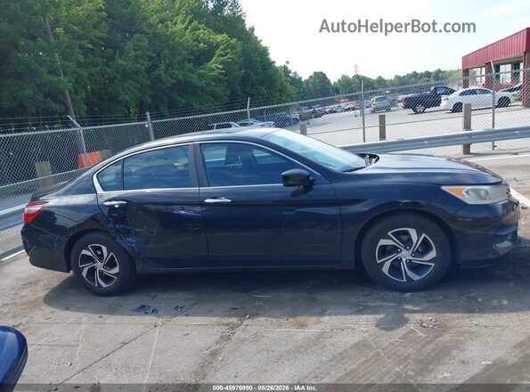 1HGCR2F34GA101130 2016 HONDA ACCORD Черный Вид задней части салона