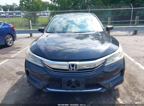 1HGCR2F34GA101130 2016 HONDA ACCORD Черный Вид щитка приборов