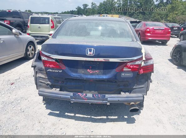 1HGCR2F34GA199060 2016 HONDA ACCORD Blue 