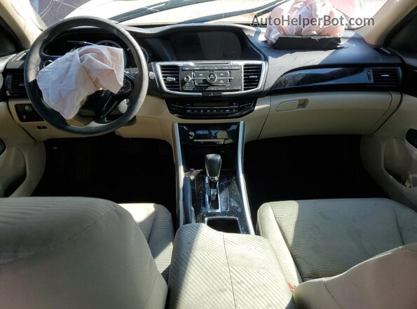 1HGCR2F34GA216035 2016 HONDA ACCORD Maroon Widok deski rozdzielczej