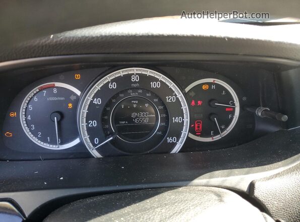 1HGCR2F34GA216035 2016 HONDA ACCORD Maroon Widok zestawu wskaźników