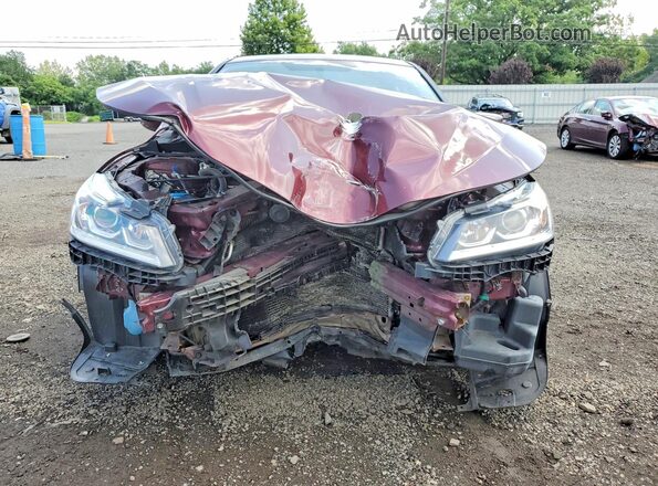 1HGCR2F34GA223017 2016 HONDA ACCORD Бордовый Вид спереди