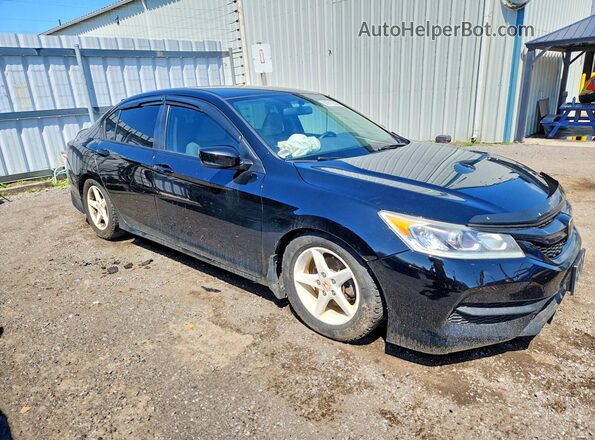 1HGCR2F34GA806168 2016 HONDA ACCORD Black Առջևի աջ