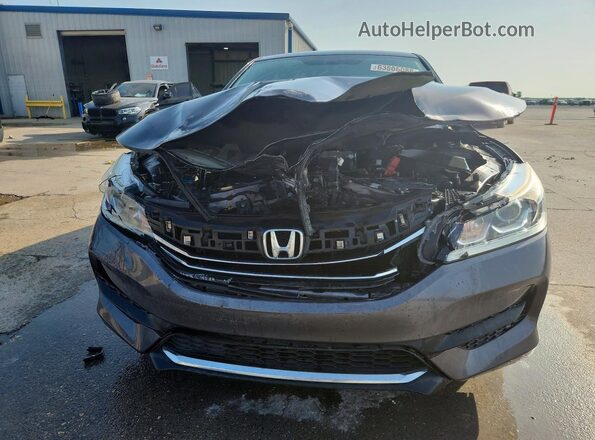 1HGCR2F34HA059656 2017 HONDA ACCORD Gray Դիմացի տեսք