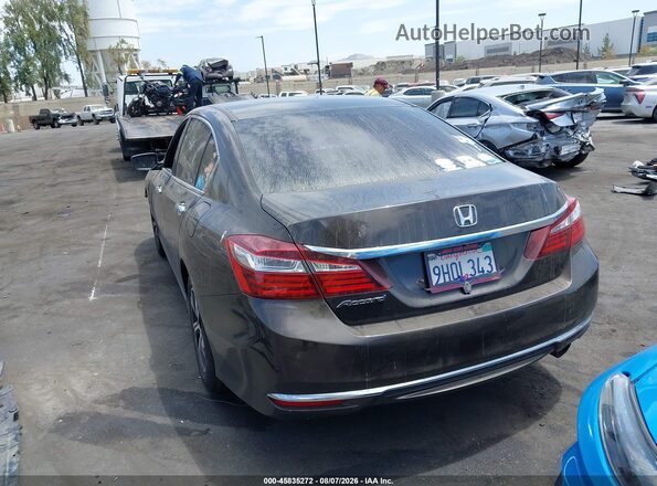 1HGCR2F34HA108032 2017 HONDA ACCORD Brown 